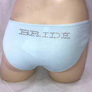 “BRIDE” Size Small Bedazzled Bikini Pantie New with Tags.